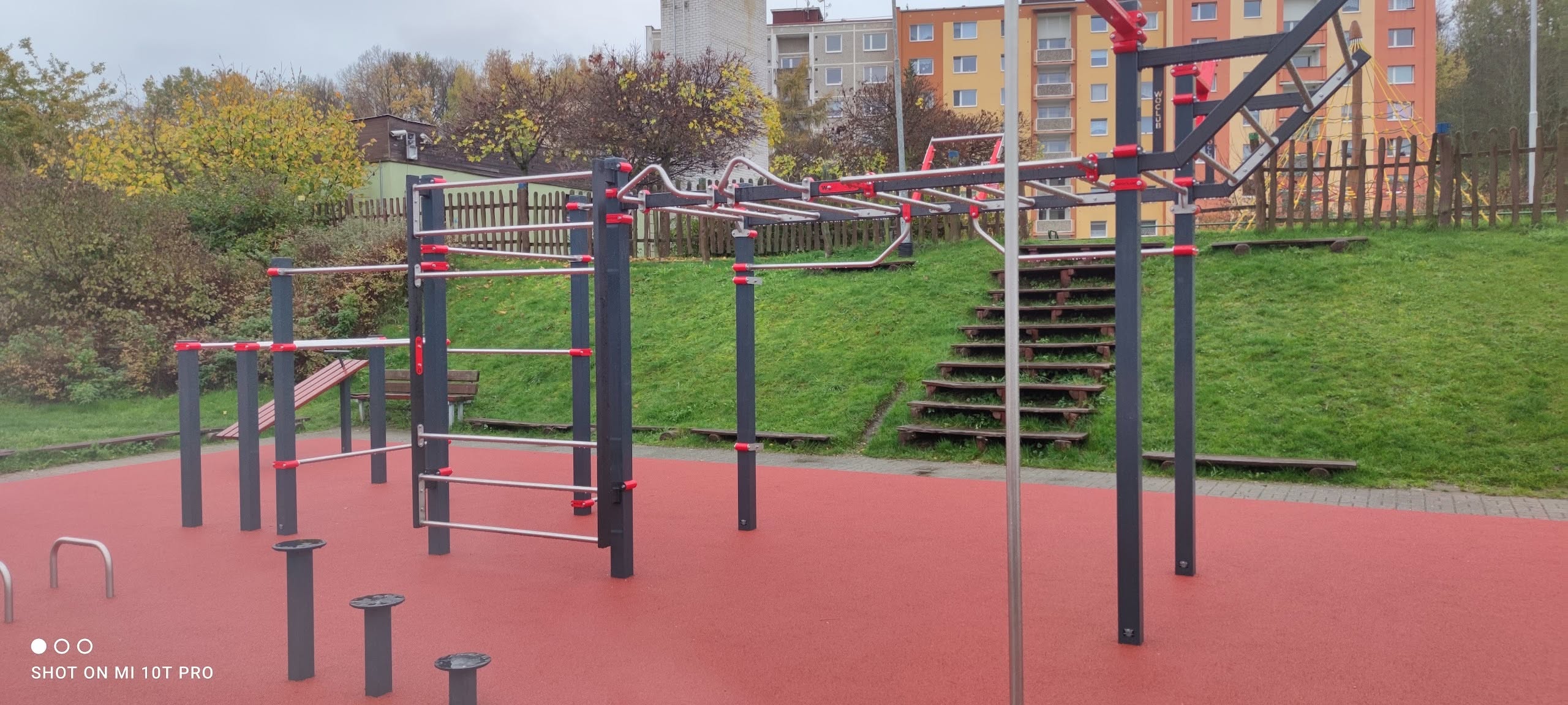 Workoutové hřiště Sportovní ulice